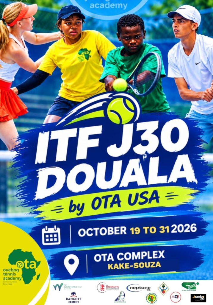 Bientôt, le ITF J3O Douala d’Octobre !